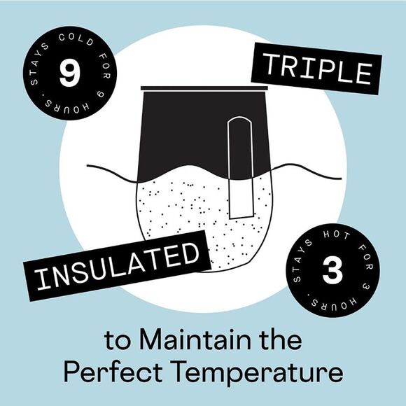 Corkcicle Matte black 12 oz stemless travel wine cup insulated - Picture 3 of 5